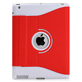 360 Degree Rotatable Auto Sleep Case Cover with Stand for Apple The New iPad