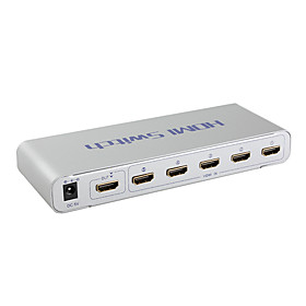 5 Port HDMI Switch with Remote Control