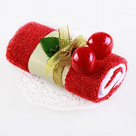 Delicate Swiss Roll Style Towel (Random Color)