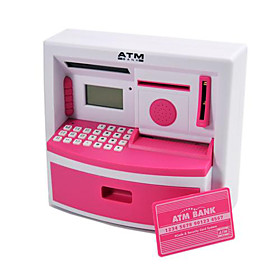 Funny ATM Machine Style Coin Bank with Voice (Random Color)