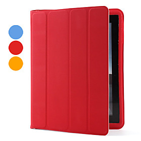 Protective Super Slim 4 Folded Auto Sleep Case Cover for Apple The New iPad