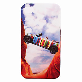 Protective Dull Polished Super Slim Car Patterned iPhone Case Cover (Pattern 16)