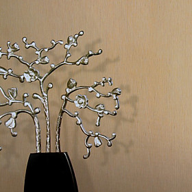 Venus Contemporary Texture Solid Fashion Wallpaper 4 Colors