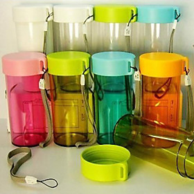 Portable Transparent Sealing Sporty Bottle