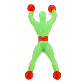 Mini Size Plastic Flexible Spider Man (Assorted Colors)