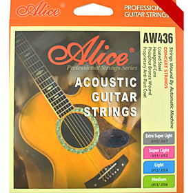 Alice - (AW436) Steel Acoustic Guitar Strings (010-047)