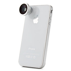 180 Degree Fish Eye/Super Wide Angle Macro Lens for iPhone, iPad Other Cellphone