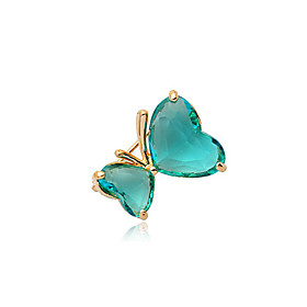 Fashion Austrian Crystal Bow Brooch