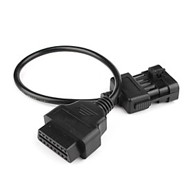 10 Pin to 16 Pin OBD2 Diagnostic Cable for Opel (30CM)