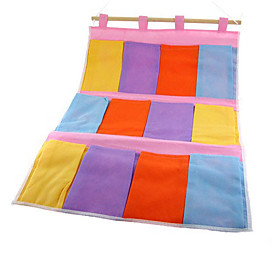 Colorful 12-Compartment Hanging Bag