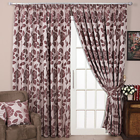 Kelly Casual Jacquard Window Curtains (Pair) Kelly Casual Jacquard Window Curtains (Pair)