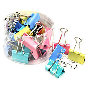 Colorful Binder Clips (3#)