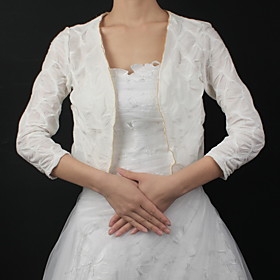 Cotton Party / Evening Jackets With Ruffles (More Colors Available)