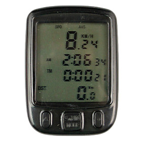 Digital LCD Cycle Computer Bicycle Speedometer-563