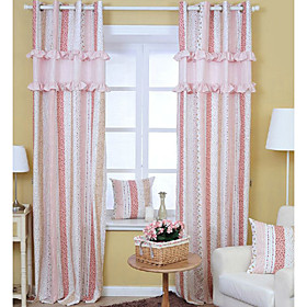 Double Ruffles Country Window Curtains(Pair) Double Ruffles Country Window Curtains(Pair)