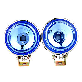 55W High Power H3 Halogen Car Fog Lights (Yellow Light)
