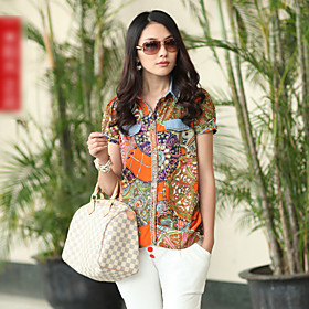 blusa de manga curta