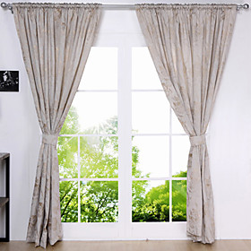 High Quality Jacquard Window Curtains (Pair) High Quality Jacquard Window Curtains (Pair)