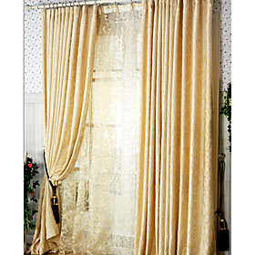 Chenille Jacquard Window Curtains (Pair) Chenille Jacquard Window Curtains (Pair)