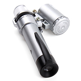 Pen-shaped LED 60X Microscope with Currency Detecting Function