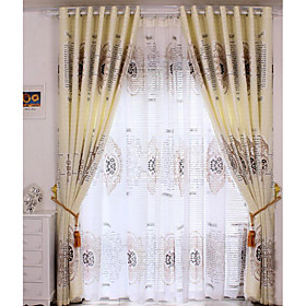 Music Print Sheer Curtains (Pair) Music Print Sheer Curtains (Pair)
