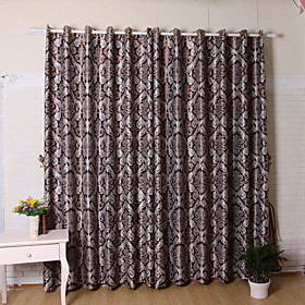 Brown Casual Window Curtains (Pair) Brown Casual Window Curtains (Pair)