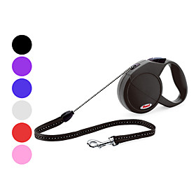 Flexi Retractable Dog Leash (Up to 26lbs, 16-Feet, Assorted Colors)