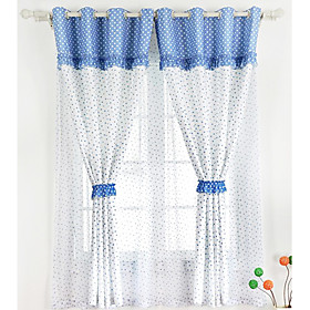 Print Country Window Curtain Set (Pair) Print Country Window Curtain Set (Pair)