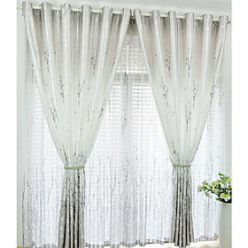 Painting Casual Window Curtain Set (Pair) Painting Casual Window Curtain Set (Pair)