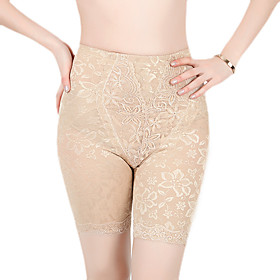 Cotton Mid Thigh High Waist Shaper Briefs