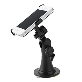 Adjustable In-car Stand for iPhone 4 and 4S (Black)