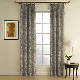 Grey Kingdom Print Window Curtain (Pair) Grey Kingdom Print Window Curtain (Pair)