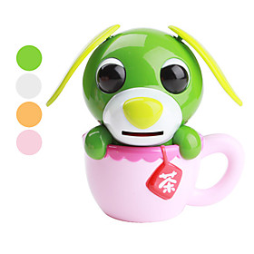 Solar Powered Cute Dog Shaped Piggy Bank