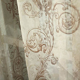 European Khaki Sheer Curtains (Pair) European Khaki Sheer Curtains (Pair)