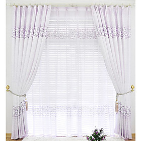 European Art Casual Window Curtain Set (Pair) European Art Casual Window Curtain Set (Pair)