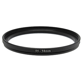 Adapter Ring 55mm Lens to 58mm Filter Size