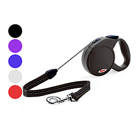 Flexi Retractable Dog Leash (Up to 110lbs, 16-Feet, Assorted Colors)