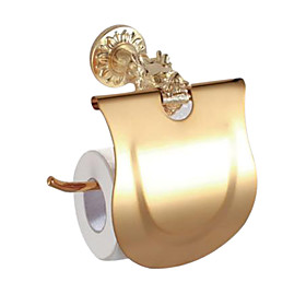 Ti-PVD Bathroom Accessories Wall Mount Toilet Paper Holder