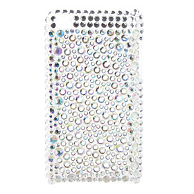 Diamond Style Case for iTouch 4 (White)