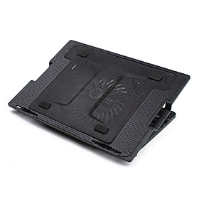 Premium Laptop Cooling Pad with Adjustable Stand (Black)