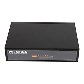 10/100Mbps 5 Ports PoE Switch   5-Port Fast Ethernet Switch with 4-Port PoE