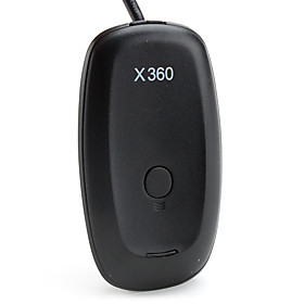 PC Wireless Gaming Receiver for PC and Xbox 360 (Black)