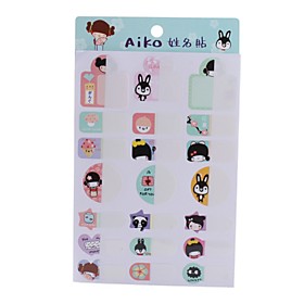Waterproof Name Sticker