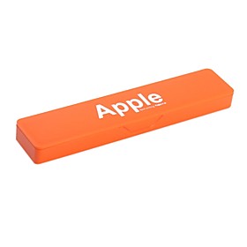 Cute Pencil Case with Word Apple (Assorted Color)
