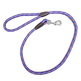 Stripe Style Nylon Dog Leash (120cm, Purple)