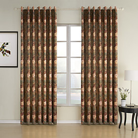 Impression Flowers Window Curtains (Pair) Impression Flowers Window Curtains (Pair)