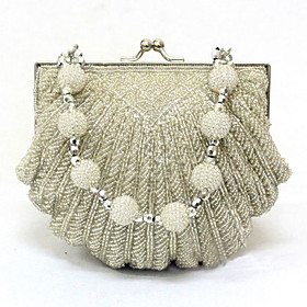 Fashion Women's Beads Bag With Pendants