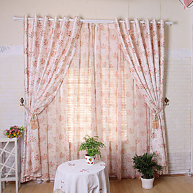 Summer Flowers Country Window Curtains (Pair) Summer Flowers Country Window Curtains (Pair)