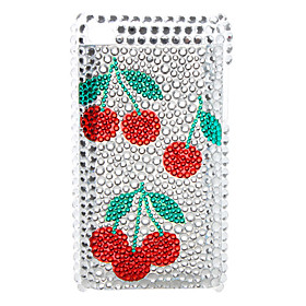 Flower Style Diamond Case for iTouch 4