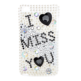 English Letters Style Diamond Case for iTouch 4